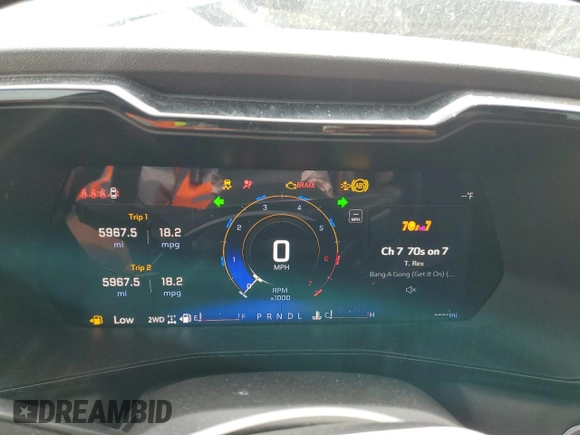 2024 Chevrolet Colorado 4WD LT with VIN 1GCPTCEK2R1117412, listed as a Copart auction lot 54410665 with Not provided miles and Non repairable. Bid and sale history available at DreamBid. Image 9.