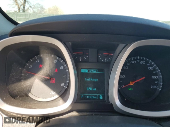 2016 Chevrolet Equinox LT z VIN 2GNFLFEK4G6196211, wystawiony jako Copart lot #49334205 z przebiegiem 118 769 mil mil oraz Szkoda całkowita • Salvage title. Historia ofert i sprzedaży dostępna na DreamBid. Obrazek 9.