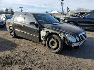 2007 Mercedes-Benz E 550 with VIN WDBUF90X07X223866, listed as a Copart auction lot 50522085 with 118,100 mi miles and Salvage Title. Bid and sale history available at carsss.com. Image 4.