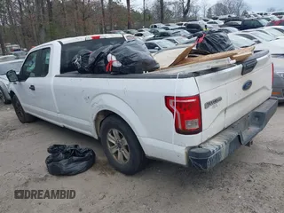 2016 Ford F-150 XL with VIN 1FTEX1CFXGKF29462, listed as a IAAI auction lot 41723301 with 225,174 mi miles and . Bid and sale history available at carsss.com. Image 3.