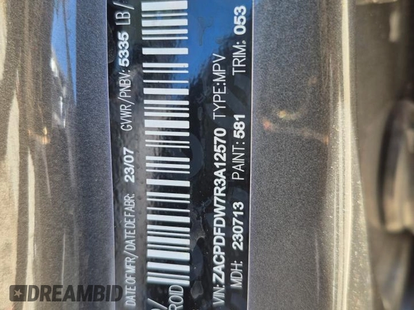 2024 Dodge Hornet R/T Plus z VIN ZACPDFDW7R3A12570, wystawiony jako Copart lot #52097675 z przebiegiem Nie podano mil oraz Szkoda całkowita • Salvage title. Historia ofert i sprzedaży dostępna na DreamBid. Obrazek 14.