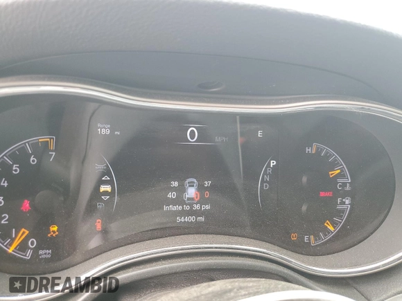 2020 Jeep Grand Cherokee Limited X с VIN 1C4RJFBG8LC417564, выставлен на аукционе Copart как лот 58820605 с пробегом 54 400 миль миль и Списание • Salvage title. История ставок и продаж доступна на DreamBid. Изображение 9.