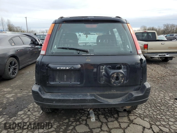 1999 Honda CR-V LX with VIN JHLRD1846XC008382, listed as a Copart auction lot 45989265 with 310,015 mi miles and Salvage Title. Bid and sale history available at carsss.com. Image 6.