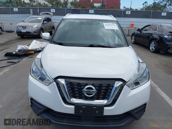 2020 Nissan Kicks SV with VIN 3N1CP5CV3LL483605, listed as a IAAI auction lot 42261522 with 53,381 mi miles and . Bid and sale history available at DreamBid. Image 13.