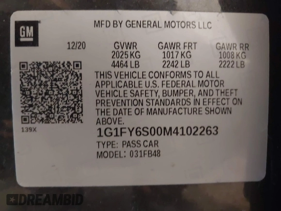 2021 Chevrolet Bolt EV LT z VIN 1G1FY6S00M4102263, wystawiony jako IAAI lot #40242852 z przebiegiem 36 467 mil mil oraz . Historia ofert i sprzedaży dostępna na DreamBid. Obrazek 9.
