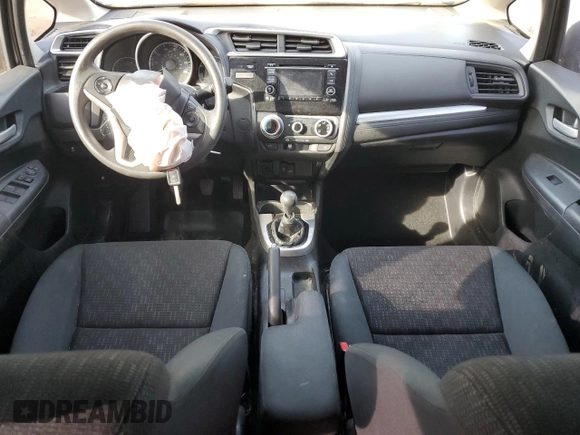 2017 Honda Fit LX with VIN 3HGGK5G51HM700577, listed as a Copart auction lot 48713335 with 197,728 mi miles and Salvage Title. Bid and sale history available at DreamBid. Image 8.