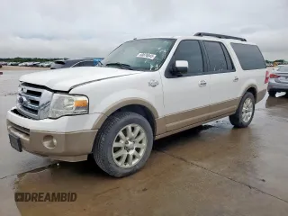 2012 Ford Expedition Max King Ranch z VIN 1FMJK1H54CEF41706, wystawiony jako Copart lot #60876845 z przebiegiem Nie podano mil oraz Czysty tytuł • Clean title. Historia ofert i sprzedaży dostępna na DreamBid. Obrazek 1.