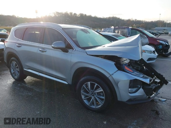 2020 Hyundai Santa Fe SEL w/SULEV with VIN 5NMS33AD4LH280691, listed as a IAAI auction lot 41035452 with 85,266 mi miles. Bid and sale history available at carsss.com. Image 1.