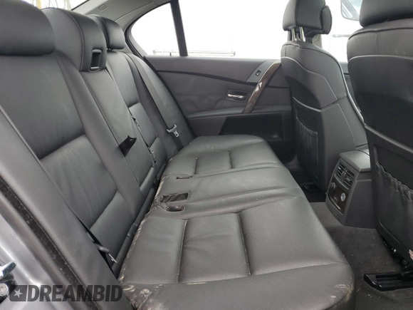 2007 BMW 5 Series 530xi with VIN WBANF73517CY16676, listed as a Copart auction lot 51136895 with Not Provided miles and Clean Title. Bid and sale history available at carsss.com. Image 10.