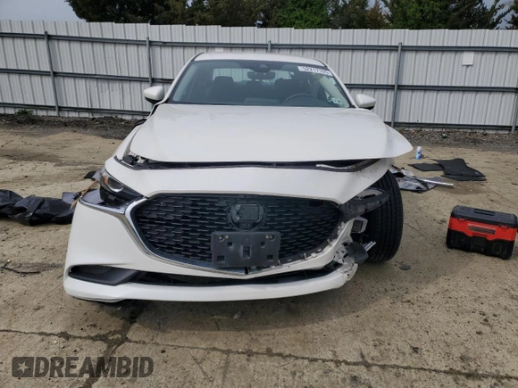 2021 Mazda 3 S with VIN JM1BPAAL3M1310906, listed as a Copart auction lot 52217105 with Not Provided miles and Salvage Title. Bid and sale history available at DreamBid. Image 5.