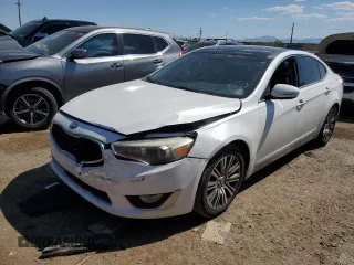 2015 Kia Cadenza Premium with VIN KNALN4D76F5195351, listed as a Copart auction lot 72582884 with 154,080 mi miles and Salvage Title. Bid and sale history available at carsss.com. Image 1.