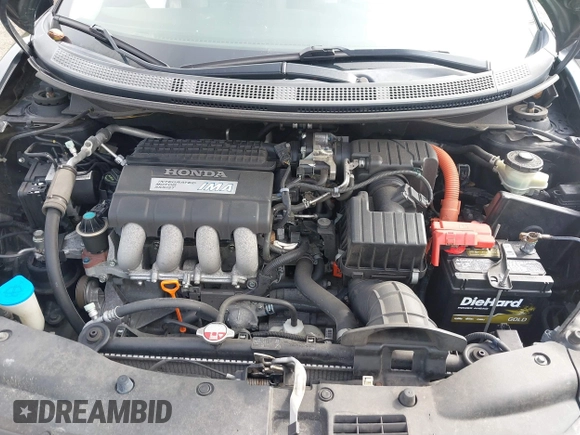 2011 Honda CR-Z with VIN JHMZF1D44BS012716, listed as a IAAI auction lot 41378990 with 170,844 mi miles. Bid and sale history available at carsss.com. Image 10.