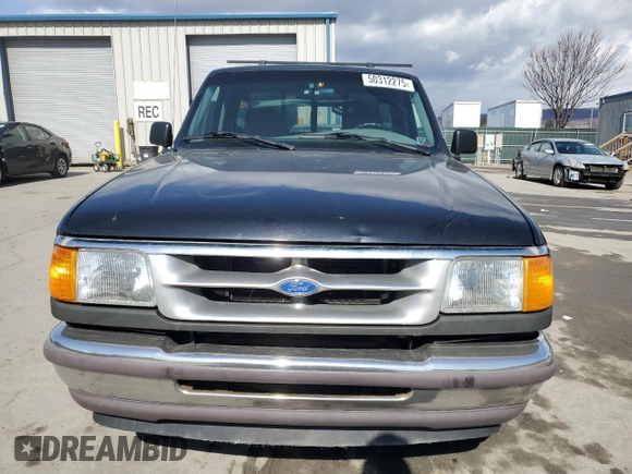 1997 Ford Ranger XLT with VIN 1FTCR10A7VPB26744, listed as a Copart auction lot 50312275 with 196,654 mi miles and Salvage Title. Bid and sale history available at DreamBid. Image 5.