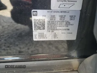 2023 Cadillac XT5 AWD Premium Luxury with VIN 1GYKNDRS7PZ105706, listed as a Copart auction lot 80413084 with 64,508 mi miles and Salvage Title. Bid and sale history available at DreamBid. Image 15.