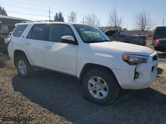 2019 Toyota 4Runner SR5 with VIN JTEBU5JR6K5677837, listed as a Copart auction lot 46954615 with 87,343 mi miles and Salvage Title. Bid and sale history available at carsss.com. Image 4.