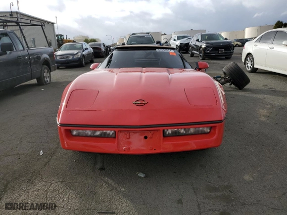 1986 Chevrolet Corvette with VIN 1G1YY6786G5906444, listed as a Copart auction lot 80259824 with 98,783 mi miles and Salvage Title. Bid and sale history available at carsss.com. Image 5.