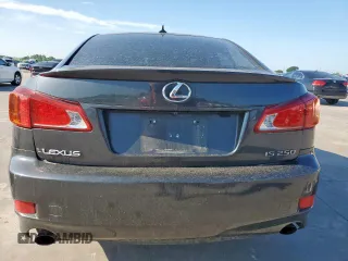 2010 Lexus IS 250 with VIN JTHBF5C21A2095741, listed as a Copart auction lot 58393055 with Not provided miles and Salvage title. Bid and sale history available at DreamBid. Image 6.