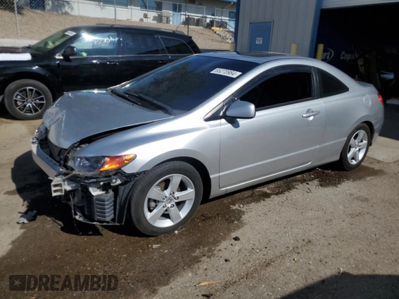 2006 Honda Civic Cpe EX with VIN 2HGFG11816H522853, listed as a Copart auction lot 65270984 with 47,536 mi miles and Salvage Title. Bid and sale history available at carsss.com. Image 1.