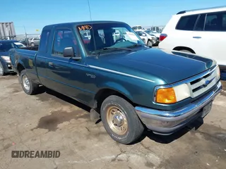 1995 Ford Ranger Splash with VIN 1FTCR14X7SPA95344, listed as a IAAI auction lot 41884560 with 69,086 mi miles. Bid and sale history available at carsss.com. Image 1.
