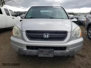 2005 Honda Pilot EX-L with NAVI with VIN 2HKYF18755H570319, listed as a Copart auction lot 51224255 with 222,193 mi miles and Salvage Title. Bid and sale history available at carsss.com. Image 5.