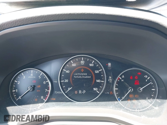 2024 Mazda CX-90 Preferred with VIN JM3KKBHD8R1170417, listed as a IAAI auction lot 42187058 with 7,243 mi miles and . Bid and sale history available at DreamBid. Image 7.