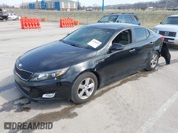 2014 Kia Optima LX z VIN 5XXGM4A76EG280177, wystawiony jako IAAI lot #41758232 z przebiegiem 95 000 mil mil oraz . Historia ofert i sprzedaży dostępna na DreamBid. Obrazek 2.