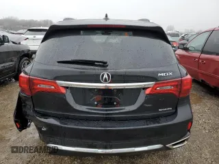 2017 Acura MDX w/Advance Pkg with VIN 5FRYD4H80HB001699, listed as a Copart auction lot 42324475 with 146,707 mi miles and Salvage Title. Bid and sale history available at carsss.com. Image 6.