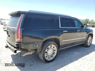 2019 Cadillac Escalade ESV Platinum z VIN 1GYS3KKJ6KR139107, wystawiony jako Copart lot #51996065 z przebiegiem 51 188 mil mil oraz Czysty tytuł • Clean title. Historia ofert i sprzedaży dostępna na DreamBid. Obrazek 3.