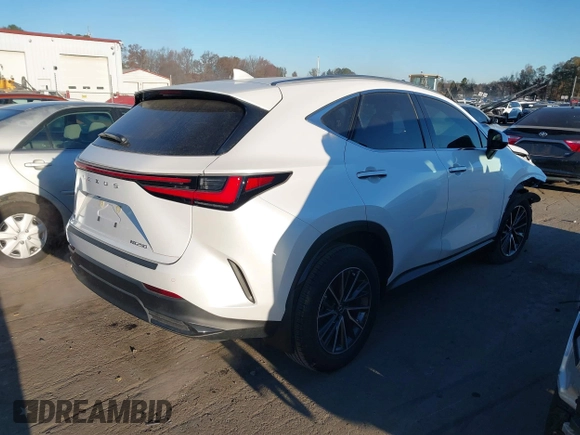 2024 Lexus NX 250 Premium with VIN JTJGDCAZ0R5021297, listed as a IAAI auction lot 40973448 with 6,601 mi miles and . Bid and sale history available at DreamBid. Image 4.