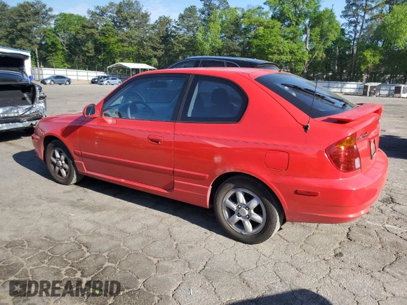 2004 Hyundai Accent GL with VIN KMHCG35C04U318398, listed as a Copart auction lot 53341635 with 79,169 mi miles and Non Repairable. Bid and sale history available at carsss.com. Image 2.