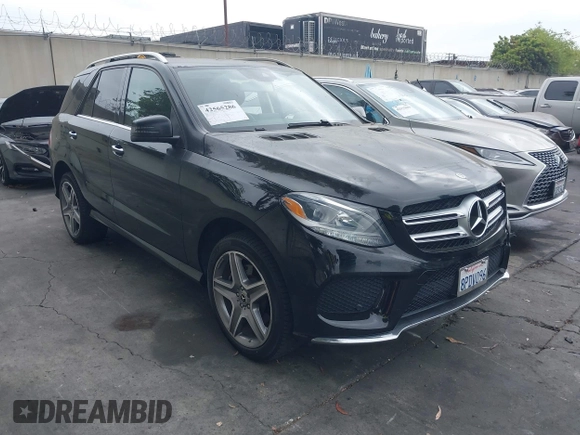 2018 Mercedes-Benz GLE 350 with VIN 4JGDA5JB7JB061715, listed as a IAAI auction lot 42565286 with 77,995 mi miles and . Bid and sale history available at DreamBid. Image 1.