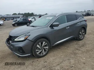 2019 Nissan Murano SL z VIN 5N1AZ2MJ4KN117123, wystawiony jako Copart lot #45965815 z przebiegiem 113 598 mil mil oraz Szkoda całkowita • Salvage title. Historia ofert i sprzedaży dostępna na DreamBid. Obrazek 1.