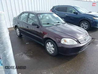 2000 Honda Civic LX with VIN 1HGEJ6676YL036362, listed as a IAAI auction lot 41912249 with 135,112 mi miles. Bid and sale history available at carsss.com. Image 1.
