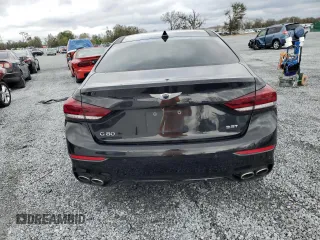 2018 Genesis G80 Sport z VIN KMHGN4JB3JU268389, wystawiony jako Copart lot #45352615 z przebiegiem 61 112 mil mil oraz Szkoda całkowita • Salvage title. Historia ofert i sprzedaży dostępna na DreamBid. Obrazek 6.