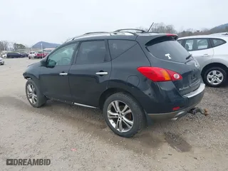 2009 Nissan Murano SL with VIN JN8AZ18W89W157461, listed as a IAAI auction lot 41701665 with 227,360 mi miles. Bid and sale history available at carsss.com. Image 3.
