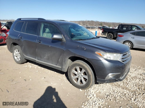 2013 Toyota Highlander with VIN 5TDBK3EH9DS199927, listed as a Copart auction lot 44357114 with 197,562 mi miles and Salvage Title. Bid and sale history available at carsss.com. Image 4.