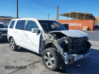 2012 Honda Pilot EX-L z VIN 5FNYF3H50CB021150, wystawiony jako IAAI lot #41337663 z przebiegiem Nie podano mil oraz . Historia ofert i sprzedaży dostępna na DreamBid. Obrazek 1.