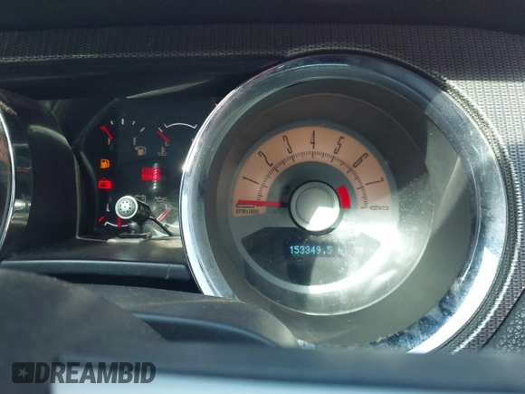 2010 Ford Mustang GT with VIN 1ZVBP8FH6A5112402, listed as a IAAI auction lot 42633347 with 153,349 mi miles and . Bid and sale history available at DreamBid. Image 7.