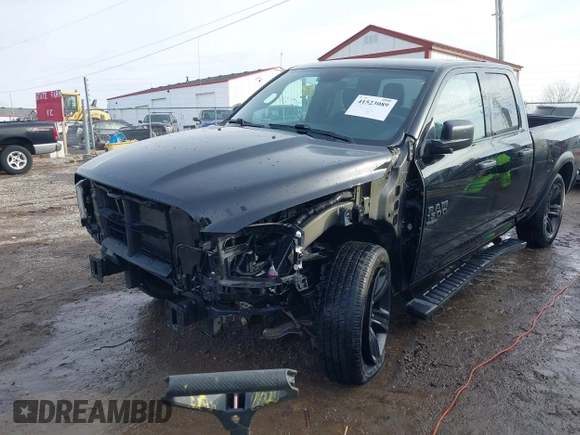 2021 Ram 1500 Classic Warlock with VIN 1C6RR7GG3MS562307, listed as a IAAI auction lot 41523089 with 41,226 mi miles. Bid and sale history available at carsss.com. Image 6.