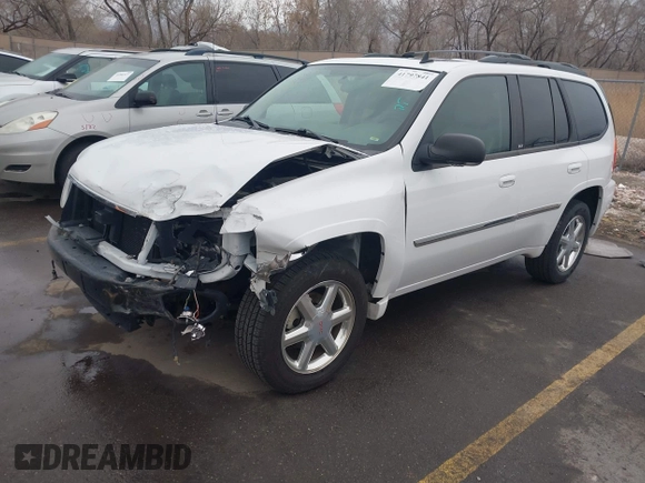 2008 GMC Envoy SLE2 with VIN 1GKDT13S482144358, listed as a IAAI auction lot 41797841 with 123,287 mi miles. Bid and sale history available at carsss.com. Image 17.
