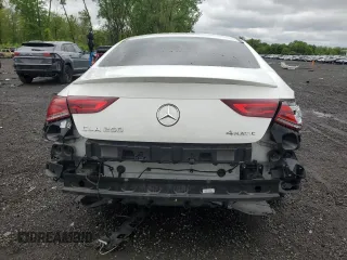 2021 Mercedes-Benz CLA 250 with VIN W1K5J4HB6MN176338, listed as a Copart auction lot 57954255 with 41,503 mi miles and Salvage title. Bid and sale history available at DreamBid. Image 6.