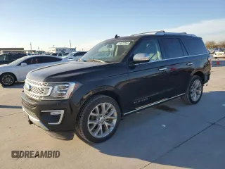 2019 Ford Expedition Platinum with VIN 1FMJU1LT8KEA60615, listed as a Copart auction lot 85675264 with 101,663 mi miles and Salvage Title. Bid and sale history available at carsss.com. Image 1.