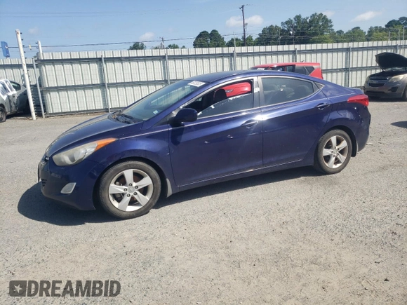 2013 Hyundai Elantra GLS с VIN 5NPDH4AE1DH332789, выставлен на аукционе Copart как лот 63029535 с пробегом Не указан миль и Чистый • Clean title. История ставок и продаж доступна на DreamBid. Изображение 1.