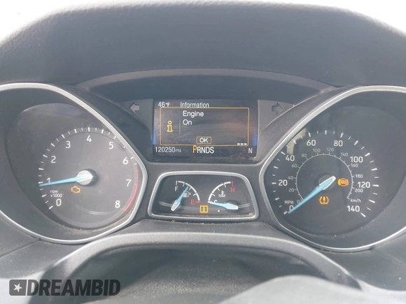 2017 Ford Focus Titanium with VIN 1FADP3J24HL229702, listed as a IAAI auction lot 42057013 with 120,250 mi miles and . Bid and sale history available at DreamBid. Image 7.