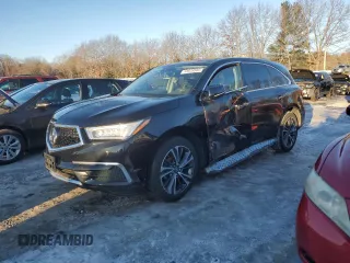 2020 Acura MDX w/Technology Pkg with VIN 5J8YD4H58LL019236, listed as a Copart auction lot 43939565 with 77,330 mi miles and Non Repairable. Bid and sale history available at carsss.com. Image 1.