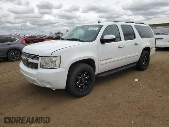 2008 Chevrolet Suburban LTZ with VIN 3GNFK16358G102176, listed as a Copart auction lot 54278824 with 226,746 mi miles and Clean Title. Bid and sale history available at carsss.com. Image 1.