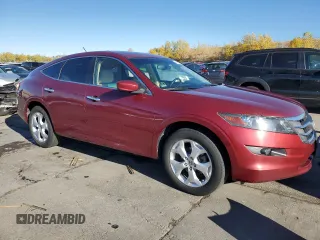 2010 Honda Accord Crosstour EX-L with VIN 5J6TF2H54AL015408, listed as a Copart auction lot 76682974 with 128,360 mi miles and Salvage Title. Bid and sale history available at carsss.com. Image 4.