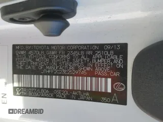 2014 Lexus IS 250 C with VIN JTHFF2C23E2529745, listed as a Copart auction lot 74875024 with 131,364 mi miles and Clean title. Bid and sale history available at DreamBid. Image 15.