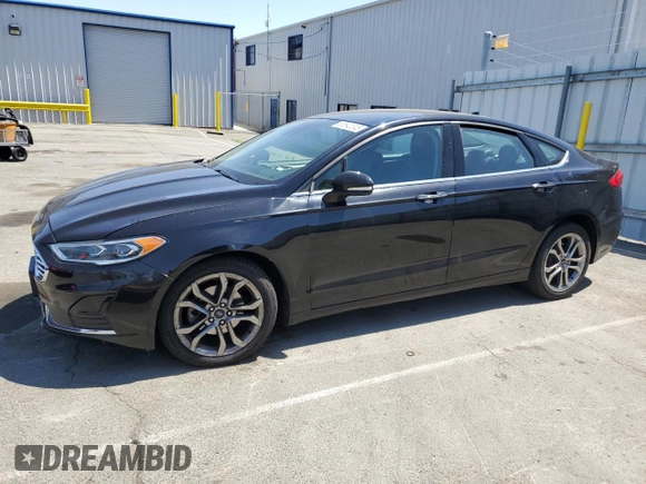 2020 Ford Fusion SEL z VIN 3FA6P0CD5LR193714, wystawiony jako Copart lot #58540245 z przebiegiem 82 831 mil mil oraz Szkoda całkowita • Salvage title. Historia ofert i sprzedaży dostępna na DreamBid. Obrazek 1.