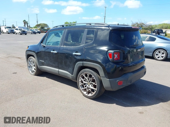 2016 Jeep Renegade Sport with VIN ZACCJAAW2GPD87710, listed as a IAAI auction lot 41763406 with 120,598 mi miles and . Bid and sale history available at DreamBid. Image 3.